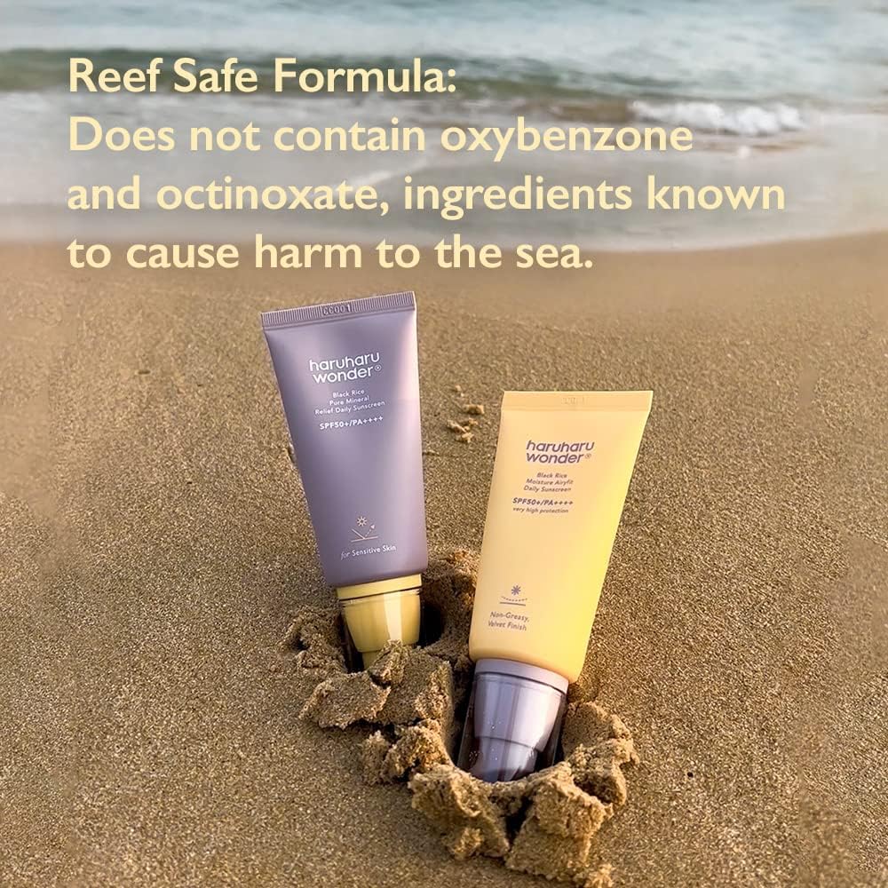 Haruharu Wonder Black Rice Pure Mineral Relief Daily Sunscreen SPF50+ PA++++ [50ml]	